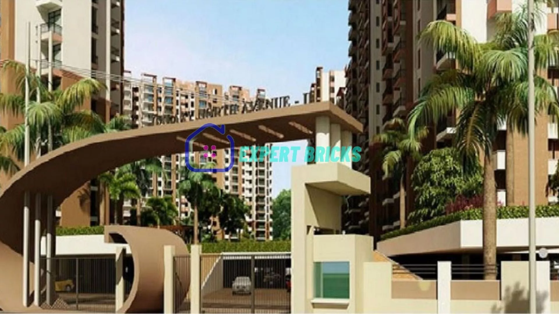 Galaxy North Avenue 2 in noida extension main gate View