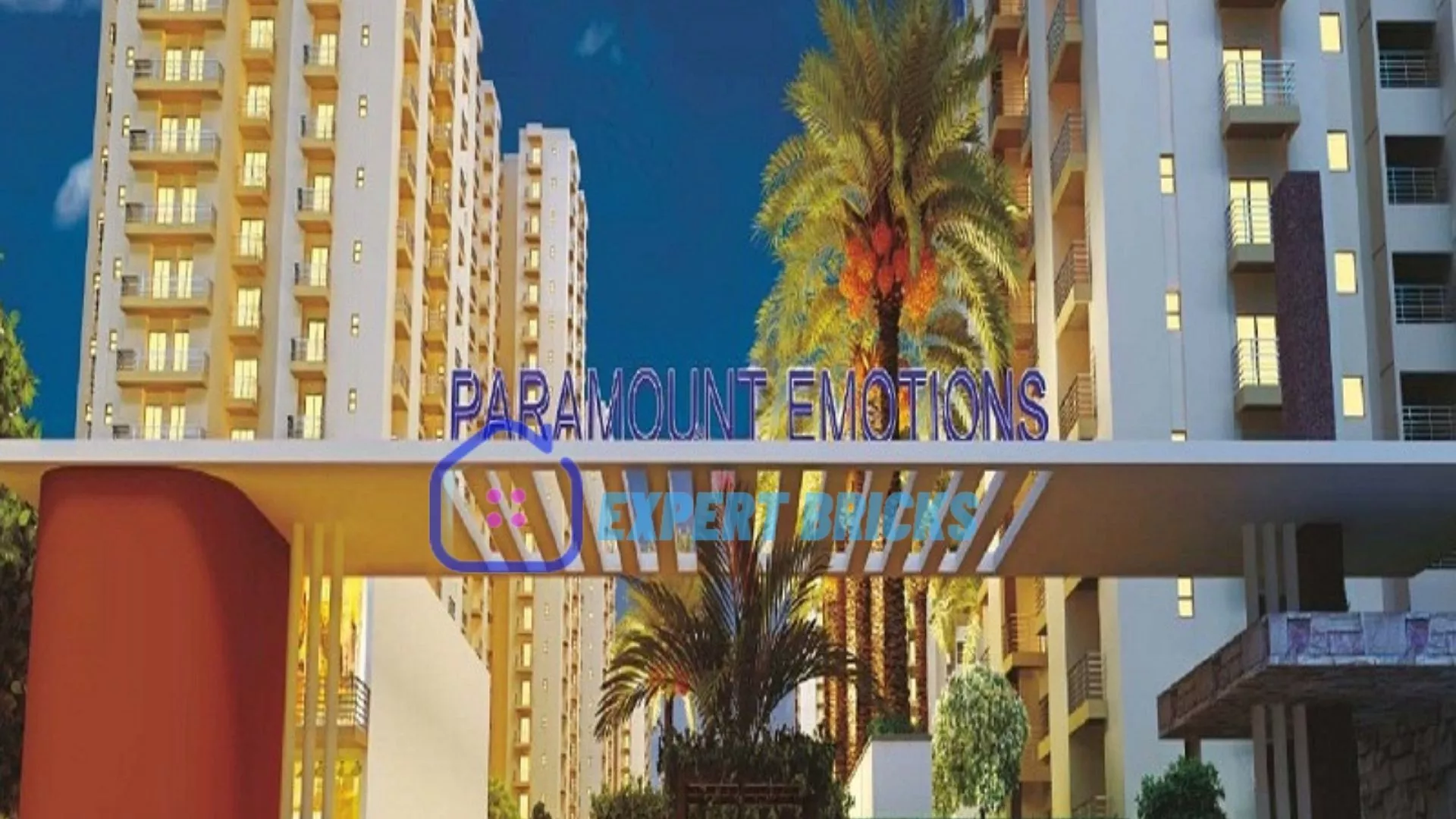 Paramount Emotions in noida extension main gate View